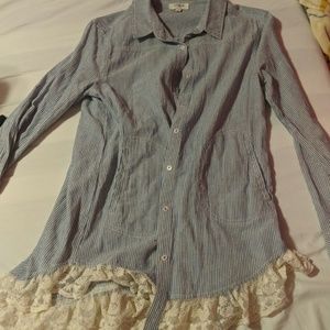 Umgee striped button down